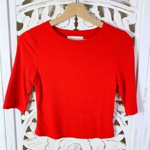 Popsugar High Risk Red Crop Top